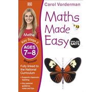 Maths Made Easy: Beginner, Ages 7-8 (Key Stage 2): Supports the National Curriculum, Maths Exercise Book (Made Easy Workbooks)