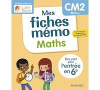 Maths Mes fiches mémo CM2: Une collection conçue par Lutin Bazar - Être prêt pour l'entrée en 6e