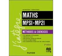 Maths Mpsi-mp2i - Méthodes Et Exercices - 6e Éd. (ebook)