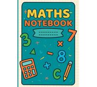 Maths Notebook 10mm (1cm) Squares: A4 Squared Paper Exercise Book for Primary School Children | Year 2, 3, 4 Mathematics Practice and Learning