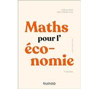 Maths pour l'économie: Analyse-Algèbre