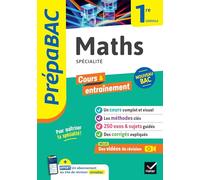 Maths Spécialité 1re générale: nouveau programme de Première: 25