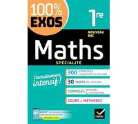 Maths spécialité 1re Nouveau Bac: exercices résolus - Nouveau programme de Première
