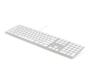 Matias Bedraad Toetsenbord US QWERTY voor MacBook zilver - FK318S