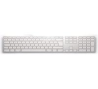Matias fk318s de UK Aluminio avanzadas USB Teclado/Keyboard para Apple Mac OS | QWERTY | UK Layout | con reaktionsschnellen Teclas Planas y numérico Adicional, Plata/Blanco