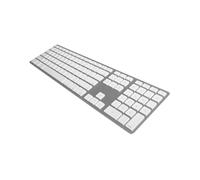 Matias Teclado inalámbrico USB-C - Teclado de interruptor de tijera de tamaño completo con batería recargable y nano receptor USB-C - Adecuado para entornos de alta seguridad