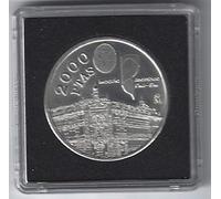 Matidia España Moneda Original 2000 pesetas de Plata 1994 Banco de España. en cápsula Quadrum
