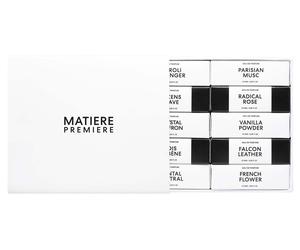 MATIERE PREMIERE - Sample set 10x1,5ml (with Vanilla Powder) - Set de descubrimiento de fragancias 15 ml