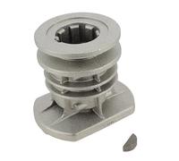 Matijardin - Soporte para cuchilla + clavija para Castelgarden GGP 22465608/0, diámetro: 25,4 mm