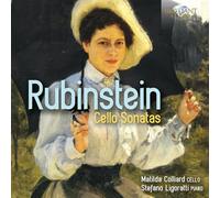 Matilda Colliard y Stefano Ligoratti – Rubinstein: Sonatas para violonchelo – CD (Importación USA)