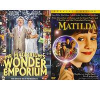 Matilda + Mr. Magorium's Wonder Emporium Magical DVD Set Classic Family Fantasy Movie Bundle Double Feature