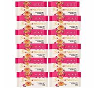 MATILDE VICENZI Bocconcini - Galletas de mantequilla con crema de frambuesa 90g (Bocconcini, x12)