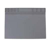 Matín de Reparación de Silicona de Aislamiento de Calor con 56 Orificios de Almacenamiento de Tornillos 12 áreas de Almacenamiento Cubiertas, Reparaciones Electrónicas de 932 ° F