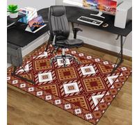 Matín de Silla de Oficina para alfombras y Piso de Madera Dura: Protector de Piso sin Deslizamiento Grande para Juegos de Juegos y Escritorio, rectángulo 180 x 230 cm-, estatín de Servicio Pesado y