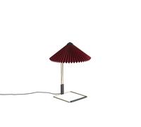 Matin Lámpara De Mesa Pequeña Roja Oscura