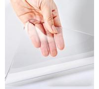 Matina de Silla Transparente para Pisos Duros Protector de Escritorio de Oficina para Laminado y parquet sin Deslizamiento fácil Glide de 150x260 cm Ideal para Oficina en casa y Espacio de Trabajo