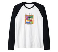 Matisse The Snail Cut-out Famosa Obra de Arte Camiseta Manga Raglan