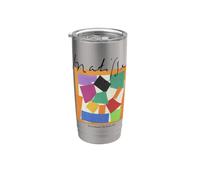 Matisse The Snail Cut-Out Famosa obra de arte Vaso térmico de acero inoxidable de doble pared