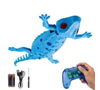 Matoebyr Gecko Trepador,Mando A Distancia De 2 Modos Recargable con Luces | Robot Gecko para la Pared Divertido - para Estudiantes de Preescolar, Niños, Niñas, Hijos e