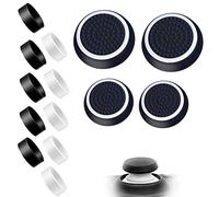 MatoSan 10 Anillos de Silicona con 4 Tapas de Agarre compatibles con Steam Deck Nintendo Switch Xbox PS4 PS5 Controller Accesorios para la protección del Joystick | Valve Steam Deck Deck Accesorios