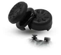 MatoSan 2 mandos elevados - 7 mm y 11 mm Thumbstick tapas para PS5 PS4 Xbox Controller - Aim Assist Stick Aumento - Protección antideslizante - Accesorios para juegos (negro)