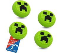 MatoSan® Tapas de Agarre para Palanca de Pulgar para Switch 2, Fundas de Silicona compatibles con Controladores Switch 2, empuñaduras ergonómicas Antideslizantes para el Pulgar (Version 2)