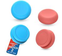 MatoSan® Tapas de Agarre para Palanca de Pulgar para Switch 2, Fundas de Silicona compatibles con Controladores Switch 2, empuñaduras ergonómicas Antideslizantes para el Pulgar (Version 5)