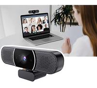 Matosio OwlBar Mini, cámara de videoconferencia, Webcam 2K QHD, Altavoz, micrófono, para Oficina o Sala de reuniones con 1-4 participantes, Compatible con Teams, Zoom, Google Meet en PC/Mac