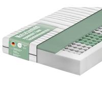 Matratzenheld Colchón de muelles ensacados ergonómico de 7 zonas, fabricado en Alemania, dureza 4 (H4), 100-140 kg, altura 18 cm, 80 x 200 cm