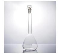 Matraz aforado de 50 ml, clase A, vidrio, con graduación y tapón Equipo laboratorio Equipamiento de laboratorio