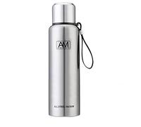 Matraz De Vacío De Acero Inoxidable 304 Cómodo De Llevar, Una Botella Deportiva Necesaria De Camino A Casa, Gran Capacidad, No Hay Necesidad De Preocuparse Por El Agua Potable 1500ml Color verdadero