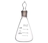Matraz triangular de cuarzo resistente a altas temperaturas: opciones de 25 ml y 150 ml for calentamiento y depuración de laboratorio(1000ml 1pcs)