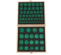 Matretería de Prensa Die Set Resin High Prin Alta precisión Ratio Resistente Base de la Base Press Die para Reparar técnico de Reloj Profesional Aficionado 68pcs múltiples tamaños