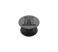 Matriarcado Feminista Mantis Religiosa Feminismo PopSockets PopGrip Adhesivo
