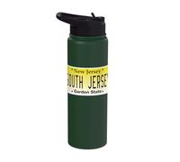 Matrícula de South Jersey NJ City New Jersey Home Stainless Steel Insulated Water Bottle