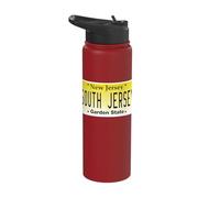 Matrícula de South Jersey NJ City New Jersey Home Stainless Steel Insulated Water Bottle