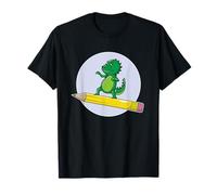 Matrícula en la Escuela Dino Pencil Camiseta