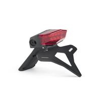 Matricula Moto para 790 890 para DUK 2018-2024 Soporte Matrícula Culata Trasera Corta para Motocicleta Soporte Culata Trasera Luz LED(Red)