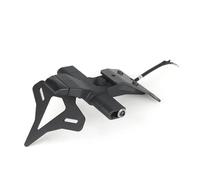 Matricula Moto para Aprilia para RSV4 RS V4 2021-2024 Soporte para Matrícula Trasera Corta Soporte para Contrapunto con Luz LED