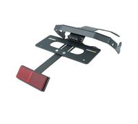 Matricula Moto para Kawasaki para Eliminator 450 2024-2025 Soporte para Matrícula Trasera Motocicleta Luz Guardabarros Trasero(with Tail Reflector)