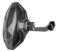 Matrícula para Motocicleta Guardabarros Trasero Para Motocicleta Para X-ADV 750 Para Todo El Año Con O Sin Soporte Para Matrícula Soporte Matricula Moto(Carbon A)