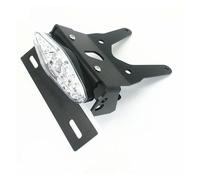 matrícula Soporte Moto para CRF250L 2013-2019 Kit Soporte para Matrícula Trasera con Eliminador Guardabarros para Luz LED(Clear)