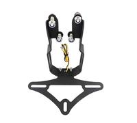 matrícula Soporte Moto para Kawasaki para Ninja Z 500 Modelos 2024 2025 Soporte Matrícula Motocicleta con Eliminador Guardabarros Luz para LED