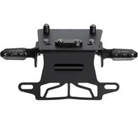 matrícula Soporte Moto para MSX 125 GROM 2022-2025 Eliminador Guardabarros Trasero Portamatrículas Intermitentes para LED(Smoke Gray)