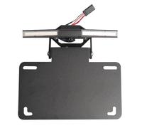matrícula Soporte Moto para Street Triple 765 RS 765RS 2020-2025 Soporte Matrícula Guardabarros Trasero Motocicleta con Luz para LED