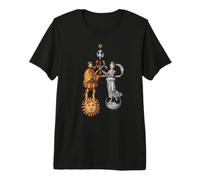 Matrimonio alquímico del Rey/Reina Sol y Luna Camiseta Premium