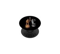 Matrimonio alquímico del Rey/Reina Sol y Luna PopSockets PopGrip Adhesivo