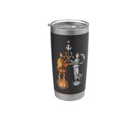 Matrimonio alquímico del rey/reina sol y luna Vaso térmico de acero inoxidable de doble pared