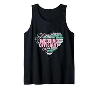 Matrimonio de celebrante Civil ordenado Ministro Oficial de Bodas Camiseta sin Mangas