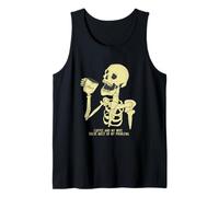 Matrimonio Divertido Decir Café Y Mi Esposa Hombres Mujeres Calavera Camiseta sin Mangas